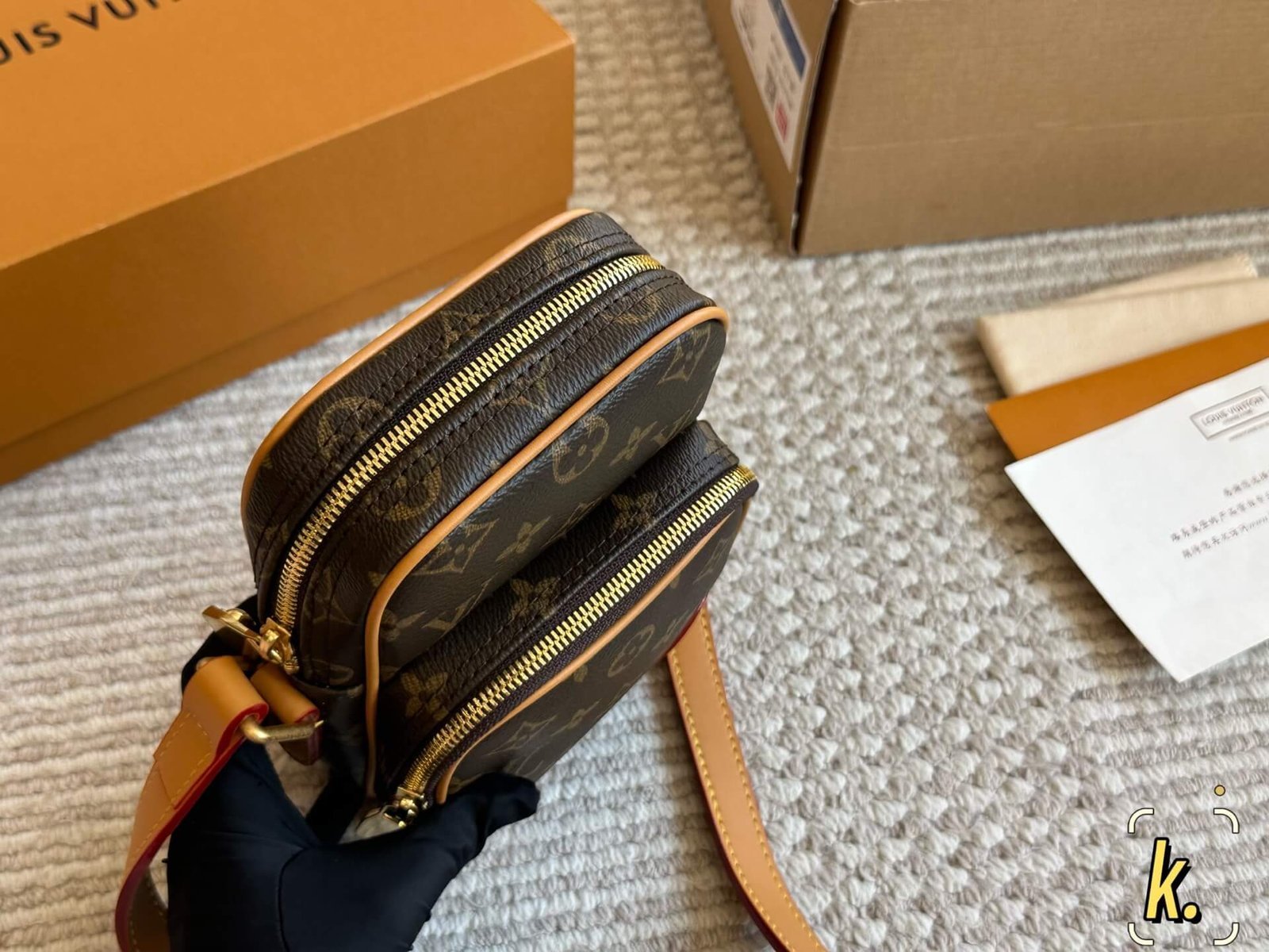 M14014 ルイヴィトン メンズ ショルダーバッグ コピー 品質保証 高級素材 - 画像 (2)