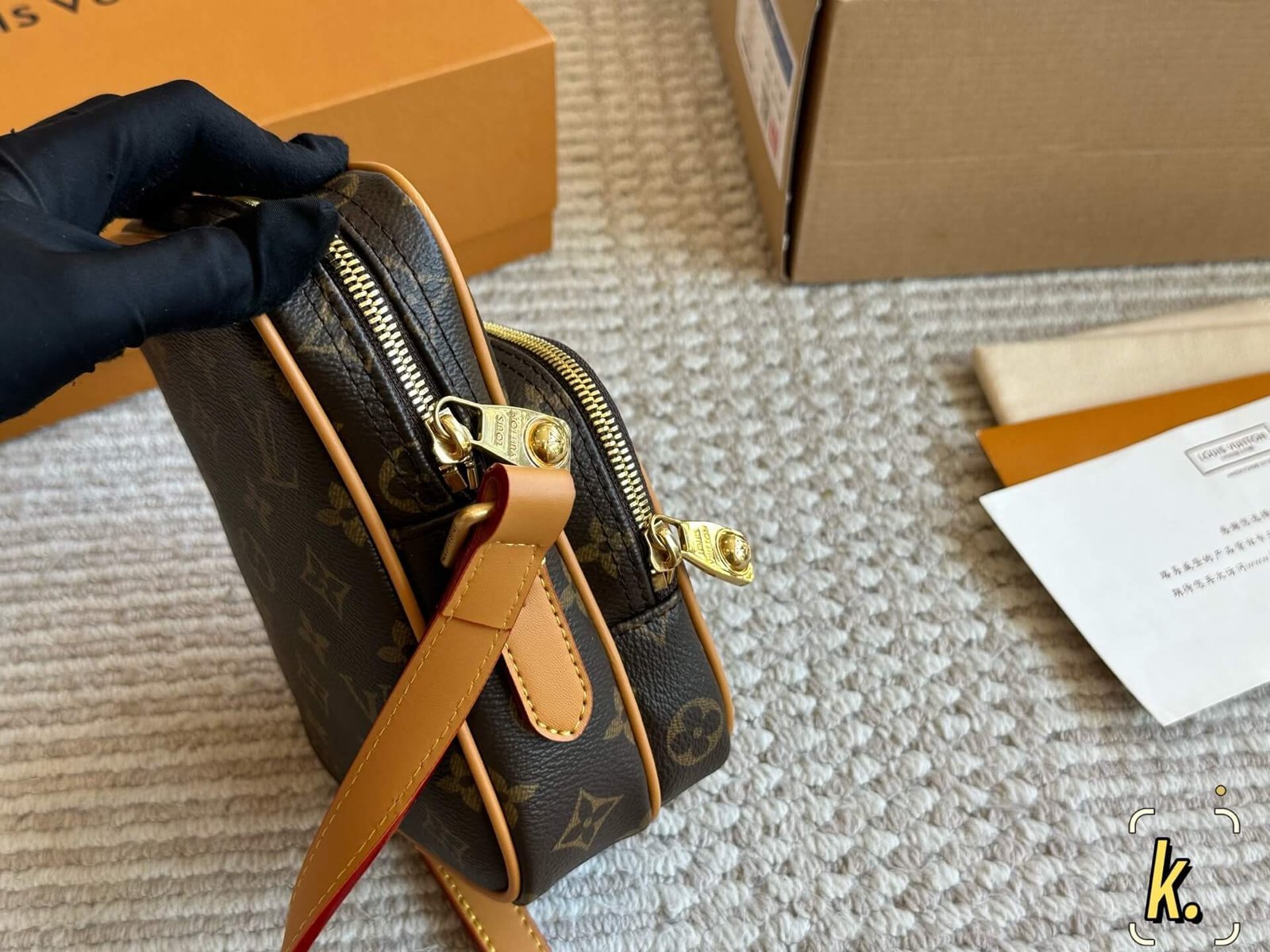 M14014 ルイヴィトン メンズ ショルダーバッグ コピー 品質保証 高級素材 - 画像 (4)